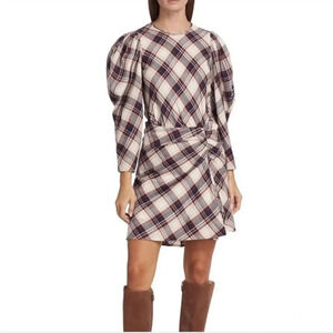 Veronica Beard Agnor plaid dress